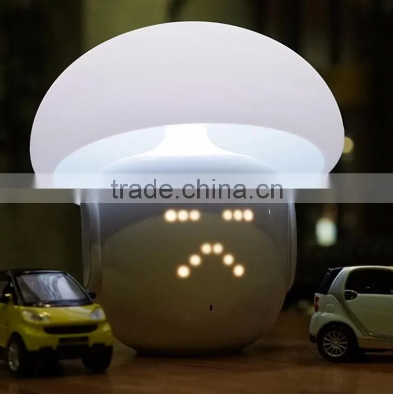 Mushroom Mood Light Smart LED Night Lamp Light with Speaker Record Alarm Function