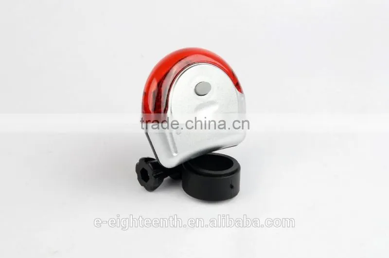 2016 hot Cycling Bicycle Bike 5 LED Red Rear Tail Back UFO 180 Round Warning Lamp Light