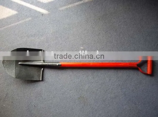 wooden handle fire shovel