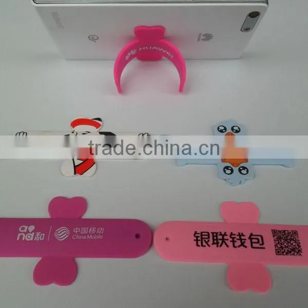 High quality 3M adhesive Silicone mobile phone holder for cell phone