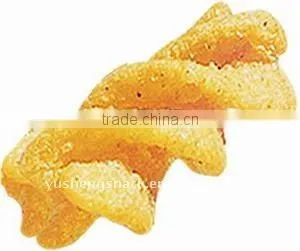 Crispy corn snacks