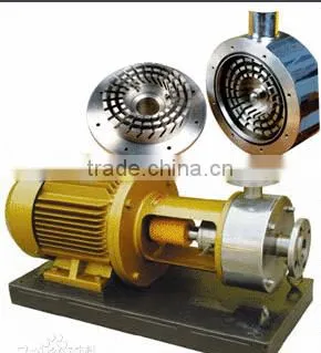 Inline high shear emulsifying pump