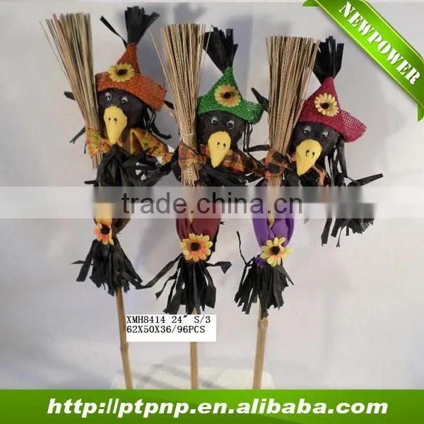 Crow Design Halloween Decorative Scarecrows