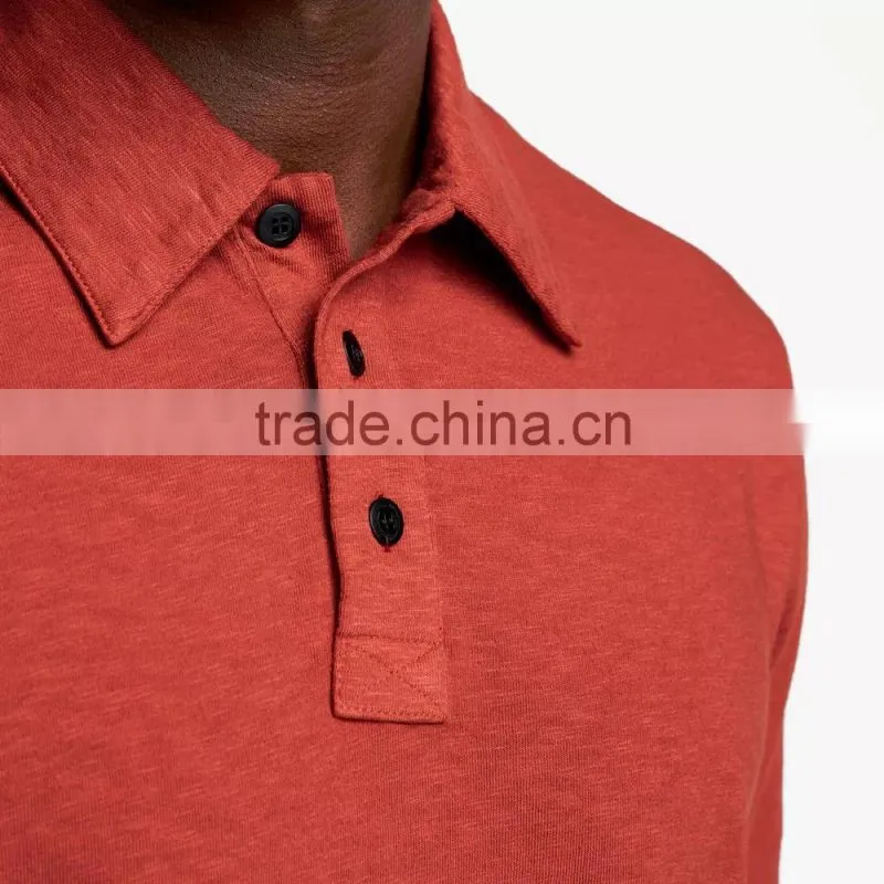 Custom tailored fit classic polo OEM men polo t shirt