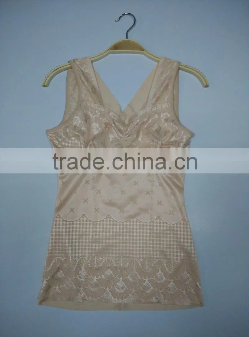 2016 Hot sale woman silk underwear tops