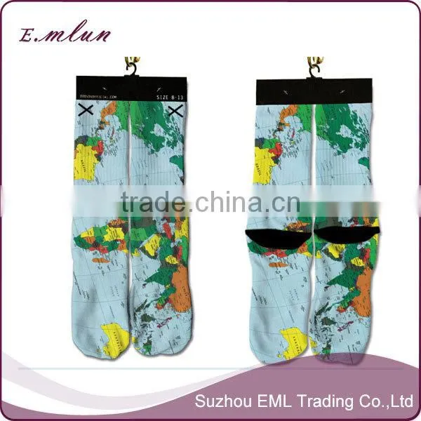 Custom knee high cotton sports personality socks elite socks basketball socks wholesale