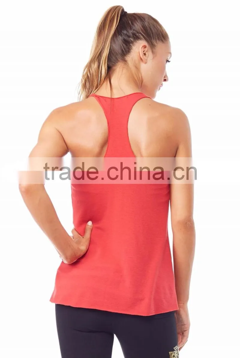 2016 Wholesale Sexy Tank Top Ladies Bodybuilding Custom Gym Stringer Vest
