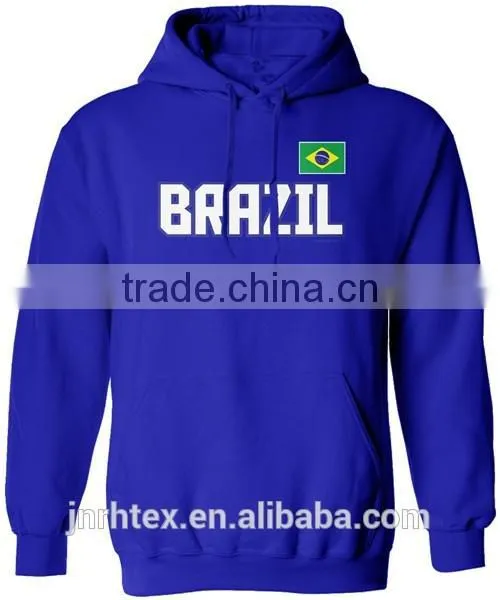 100% cottoon silk screen sport sweatshirt production