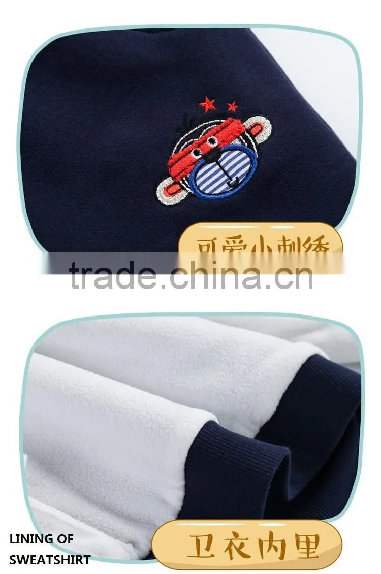 custom fashion and quality baby girls boys winter warm 3pcs clothing sets