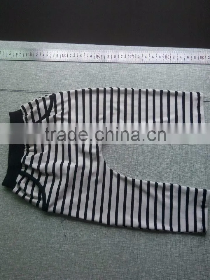 wholesale fashion children sweat pants, custom long kids harem trousers, baby girls trousers pants children