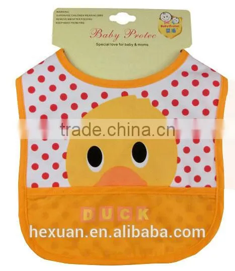 6 designs you can choose,cotton baby bib made in China baby products