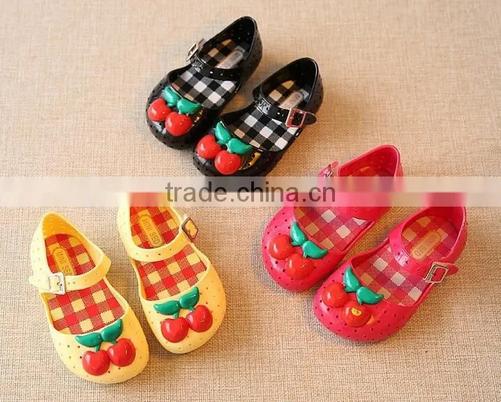 stawberry mini melissa, girl summer melissa sandals