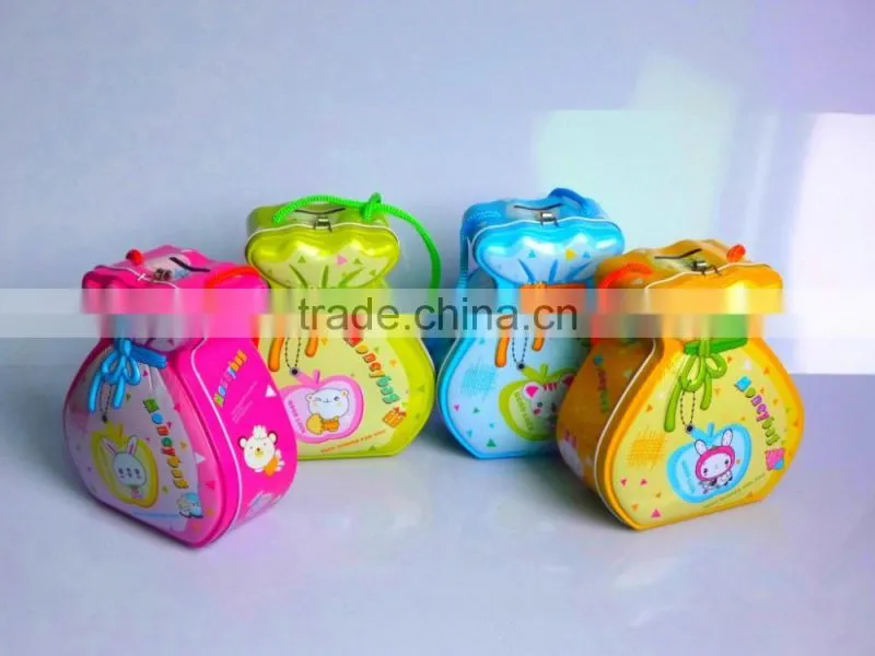 Wholesale promotional handbag shaped metal piggy bank