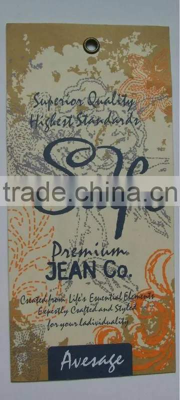Paper hang tag