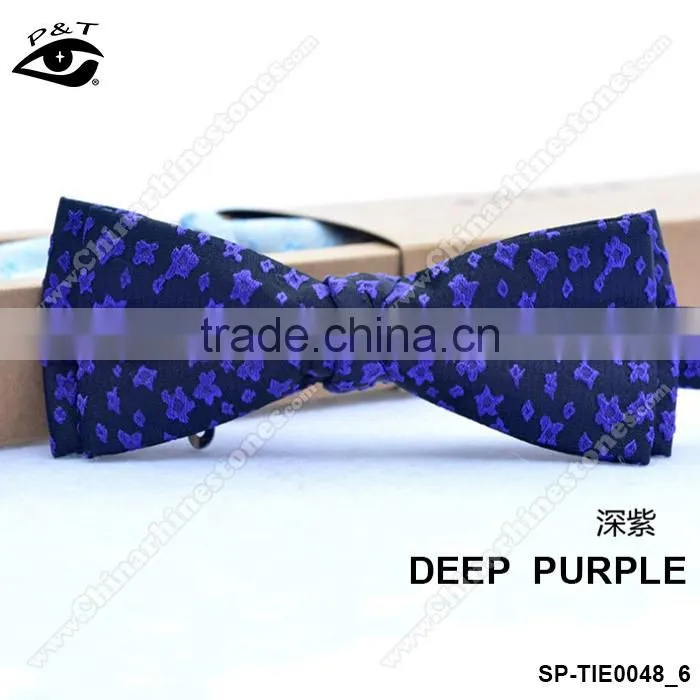 9 Colors New Bow Tie 10x4CM Jacquard Silk Bow Tie for Men