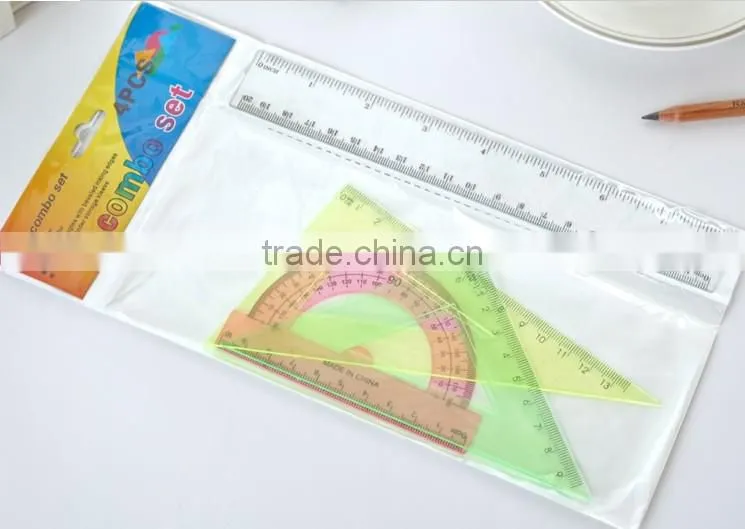 school plastic ruler sets