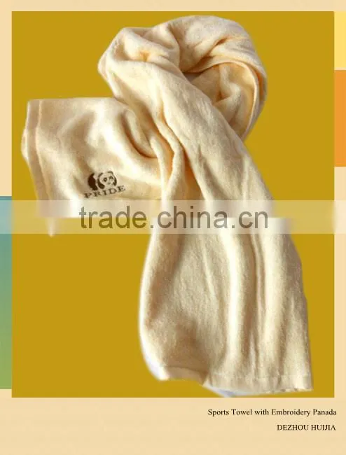 Panda Sports Solid Color Bamboo Fiber Cosmetic towels China Suppliers