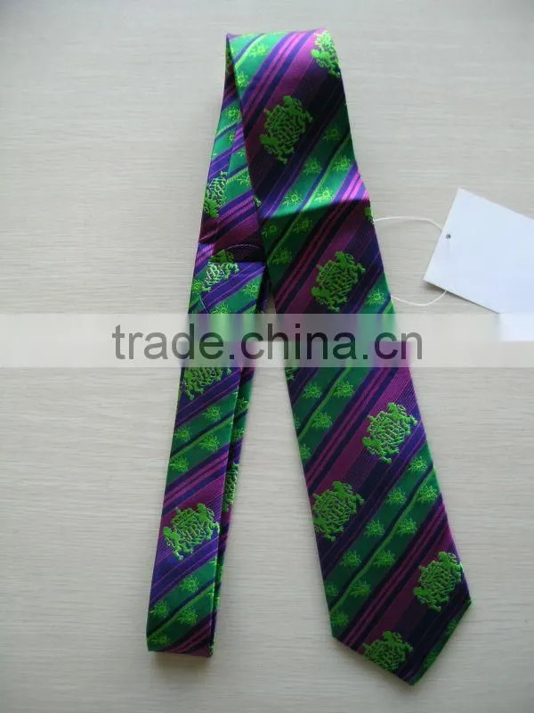 fashionable skinny 100% silk tie set with box