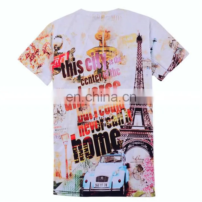 Men's 3D T-Shirt,Punk Three D Short Sleeve Tee Shirt,Plus Size Free Shipping,xxxl,zero shirts,xxl,wholesale rock band t-shirts,x