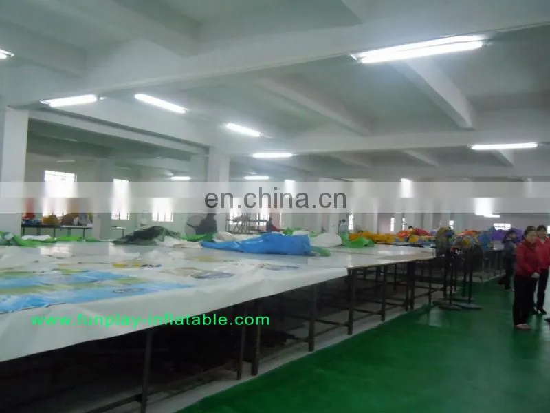 HI CE EN14960 inflatable floating water park ,giant inflatable water park