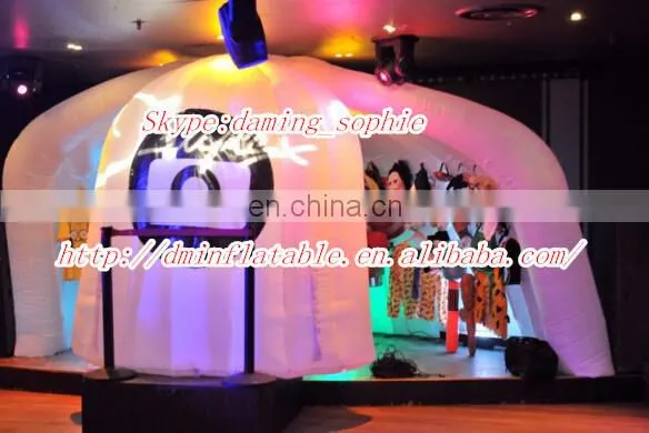 customize inflatable LED photo booth for sale