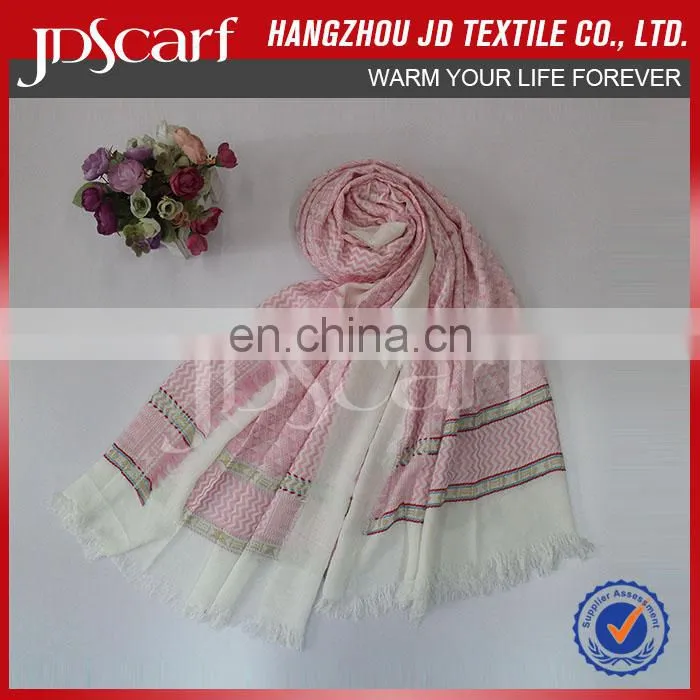 High quality wholesale soft viscose pashmina shawl nepal