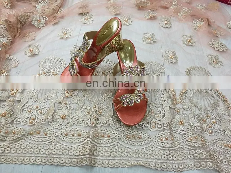 High quality latest design wedding shoes for bride