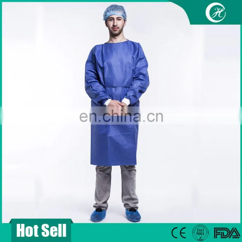 EO Sterilized Reinforced SMS Surgical Gown