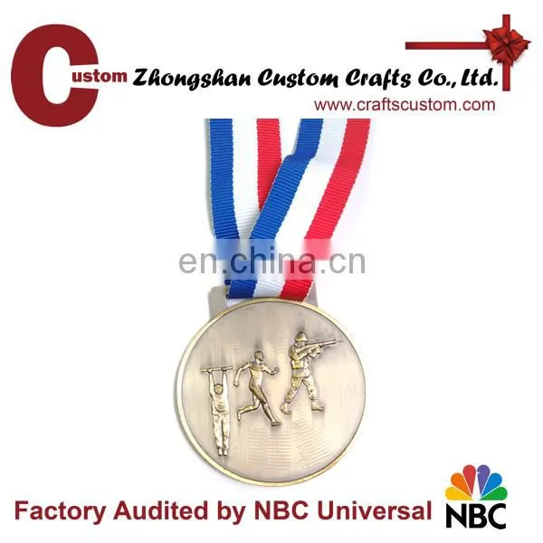 2017 Newest Design Glitter Sport Running Medal