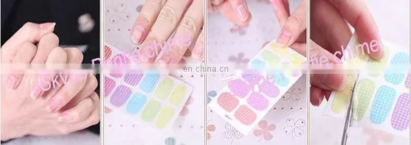hot sale self adhesive populer cheap nail stickers