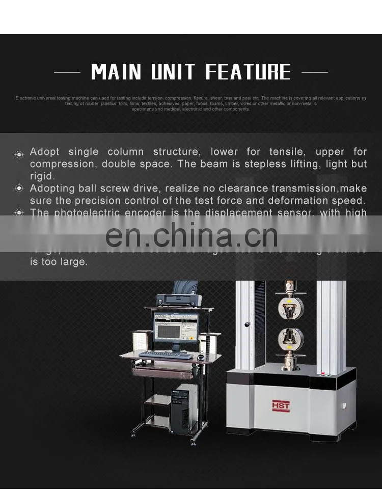 WDW-50 Electronic Universal Testing Machine + Tensile Testing Machine Price+Lab Equipment Price