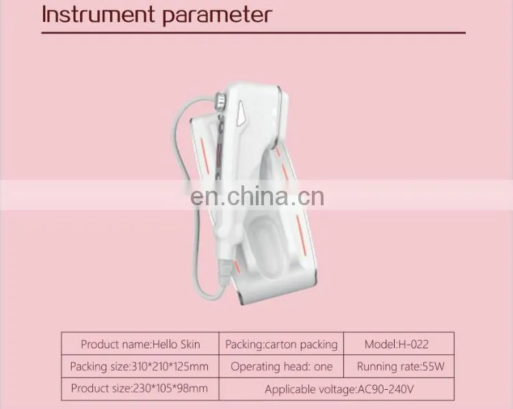 Hello Skin Ultrasound Skin Lifting Anti-Ageing Wrinkle Removal Facial Care