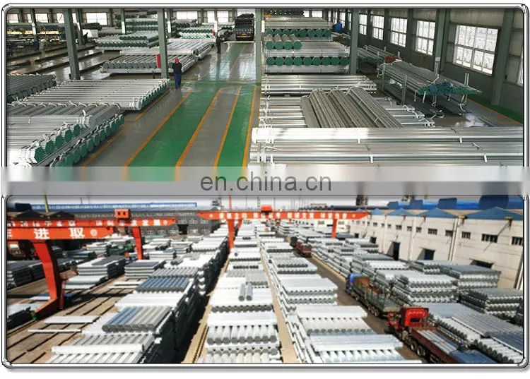 British standard hot dip galvanized steel electrical conduit pipe
