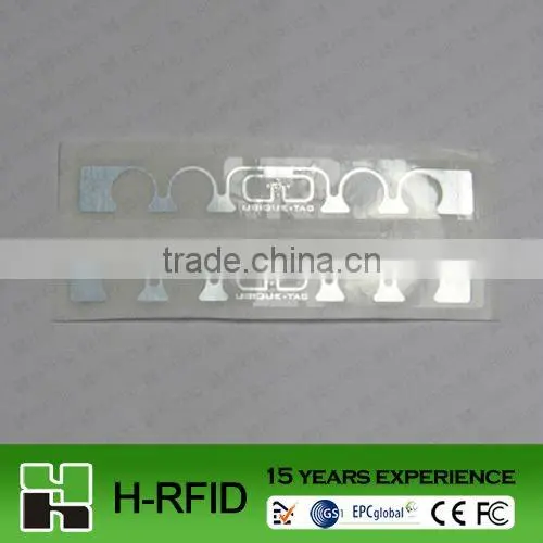 ISO18000-6C EPC GEN2 tag UHF paper tag