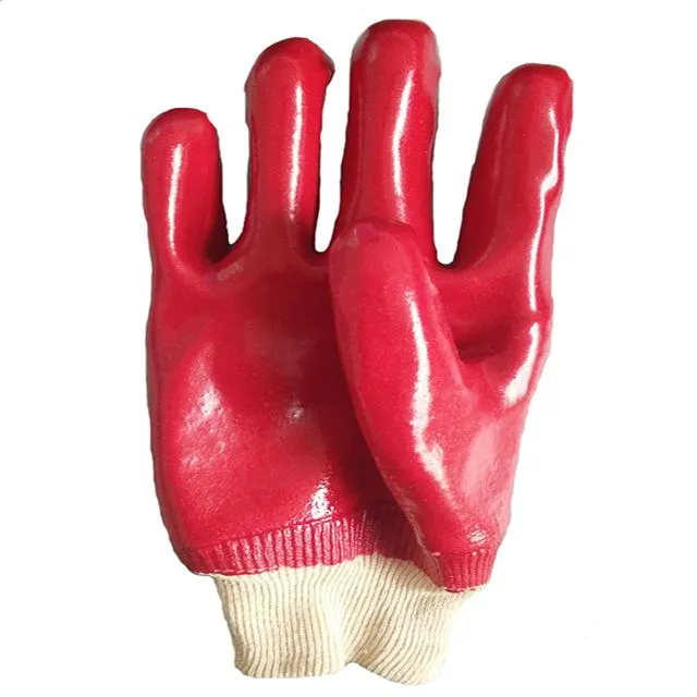 PVC coated work gloves 10