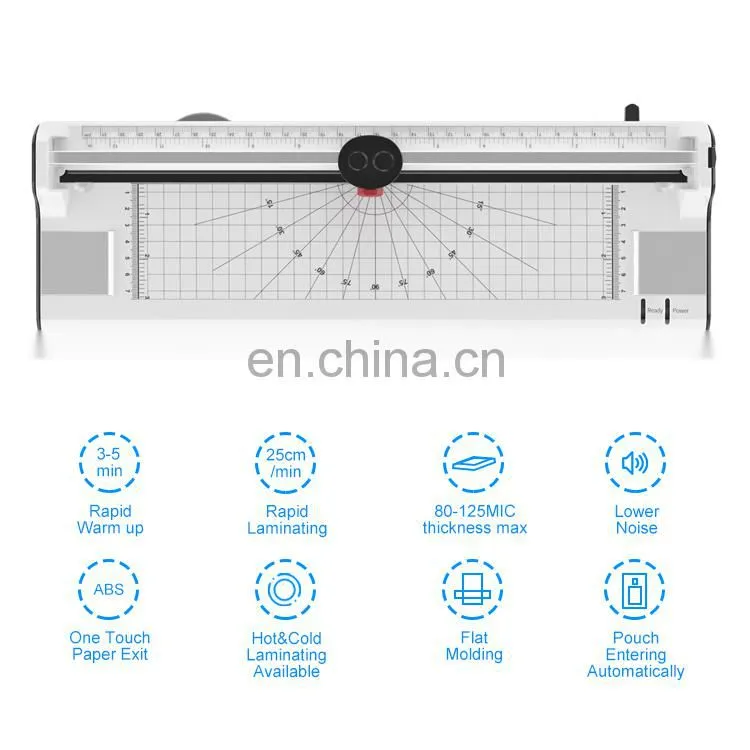 Willing OL381 OEM A3 A4 Hot and Cold Office Laminating Machine Manual Table Pouch Laminator roll laminator