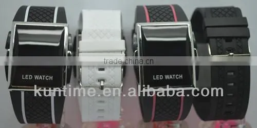 Red Light Watch Digital LED Watch Electronic 2014 Hot New Products