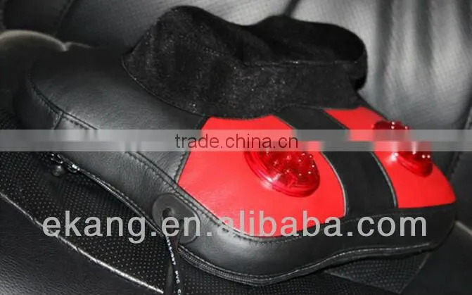 Portable Neck&Back Massage Cushion with Knocking and Kneading Function