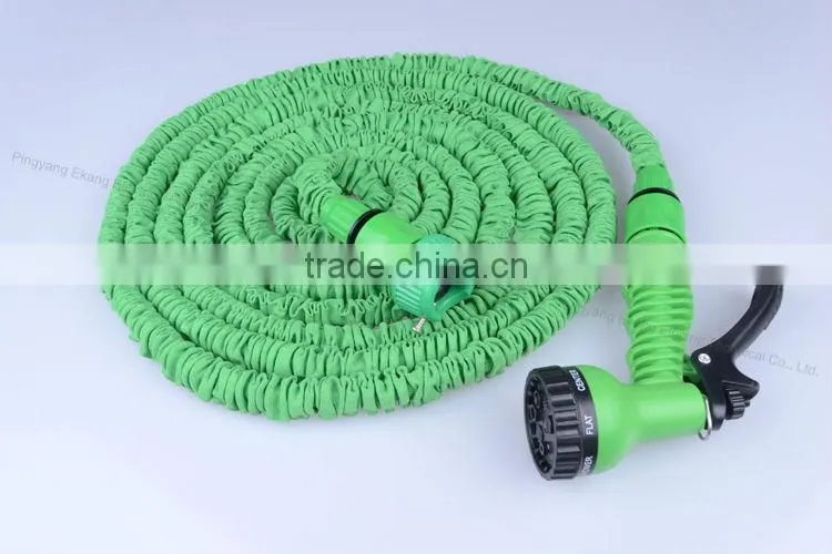 Magic car/garden watering expandable double hook hose