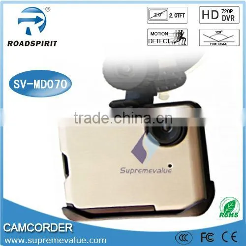 SV-MD070 2.0 inch TFT High Definition Video camcorder with viewfinder and Time Memory Function