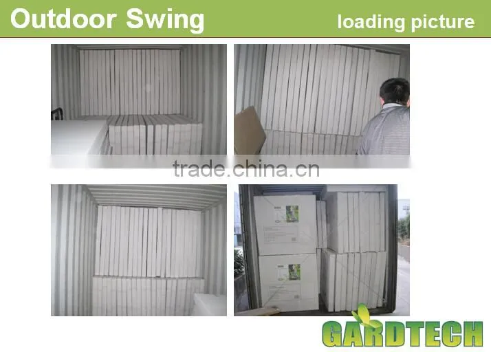 Trade Assurance Limit member outdoor wooden round swing seat