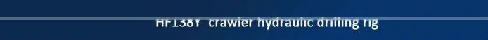 HF138Y DTH blast hole drilling rigs