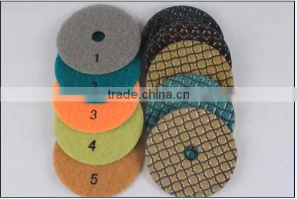 dry polishing pad