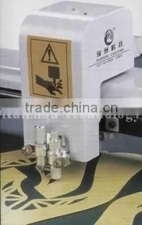 Versatile garment model blade cutting plotter