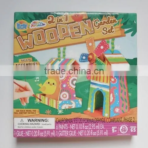 2015 Educational painting toy for kids,fashion wooden toy painting toy for children,hot sale wooden diy painting