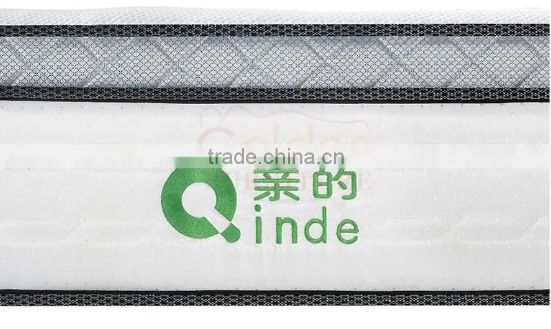 Golden Furniture Manufacture Happy Dream Pocket Spring Mattress with Good Quality GZ2015-5#