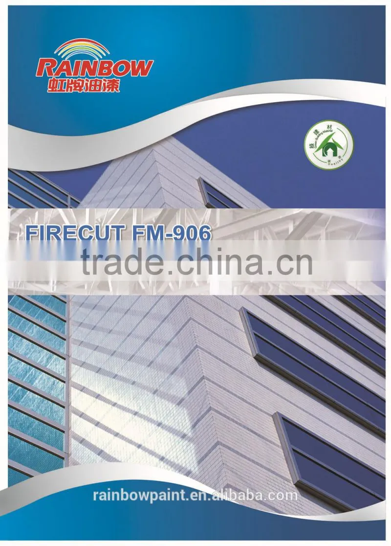WATERBASED INTUMESCENT ANTI FIRE RESISTANCE PAINT