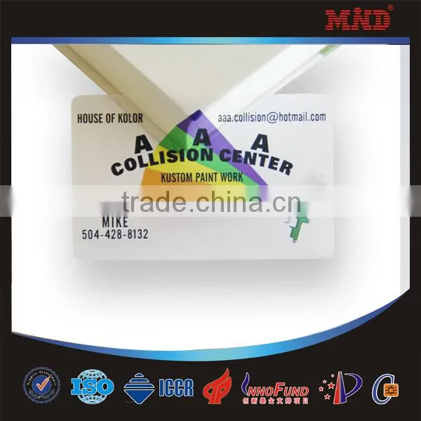 MTT31 Best Material PVC transparent business card/ Plastic clear card/ Clear matt frosted transparent card