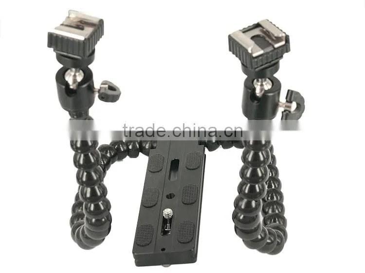 2016 new technology flash led light work tripod stand with 1/4"Screw