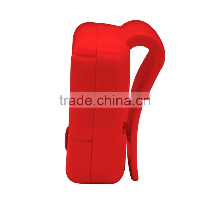 MB58D_RD Red Colorful Gift plastic ABS Case LCD display cheap pedometers for kids